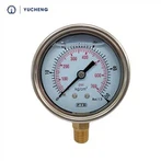 Bunnolje fylt trykkmåler